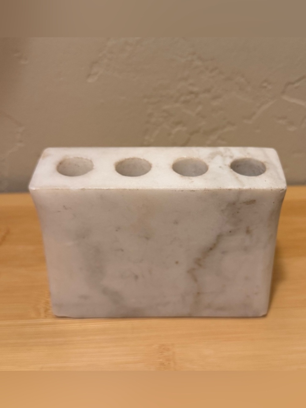 Marble Toothbrush Holder